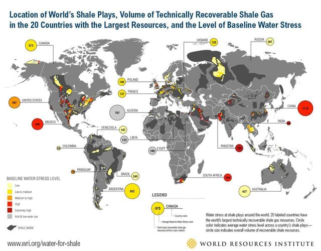 中国页岩气储量全球第一 但全部开采将是一场灾难